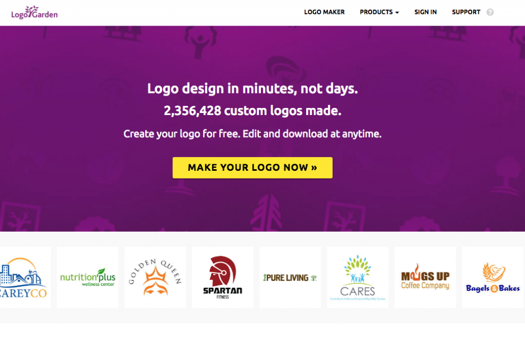 Logo Garden - Membuat Logo Online