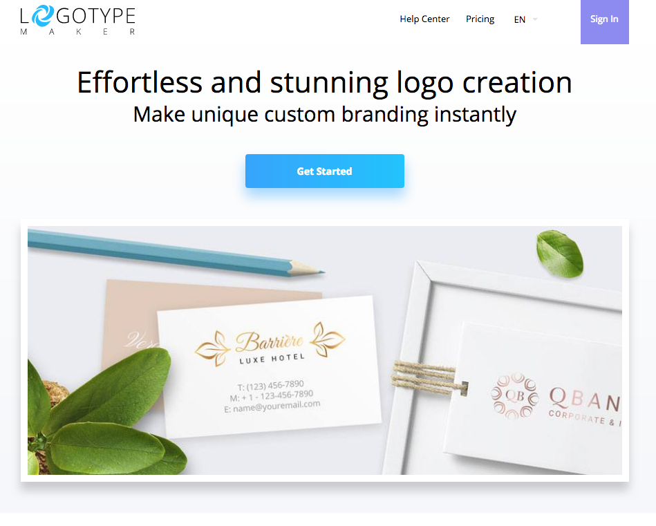 Logotypemaker - Membuat Logo Online