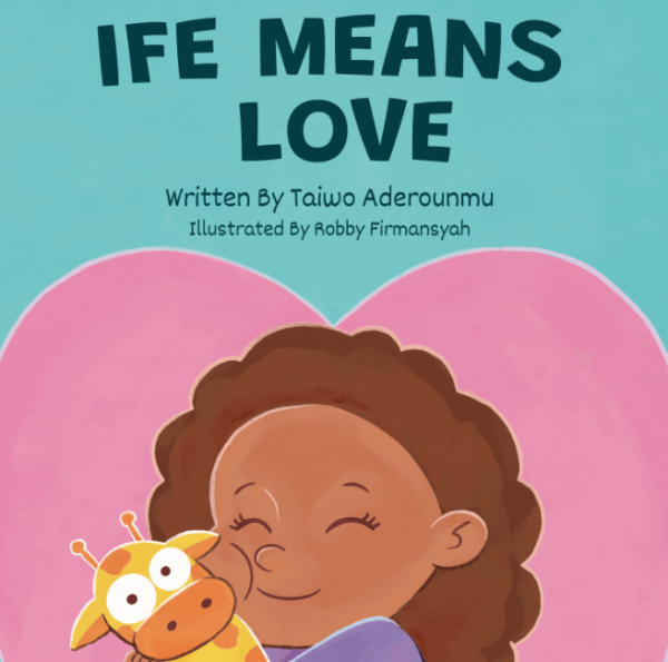 Ife Means Love cover - children book illustration