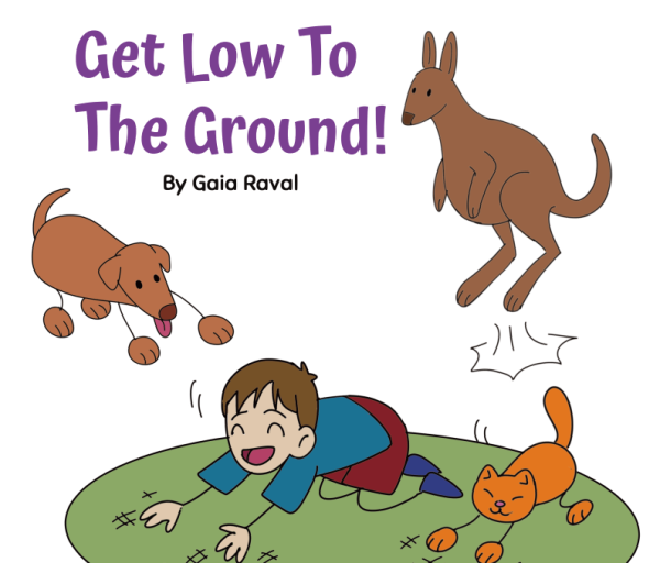 Get Low To The Ground cover - childrens book illustrator