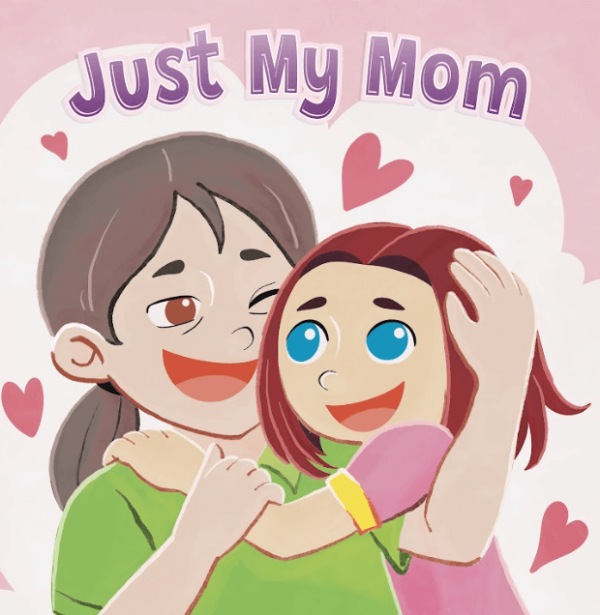 Just My Mom cover - children book illustrator