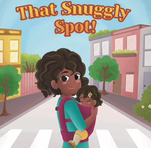 That Snuggly Spot cover - childrens illustrator