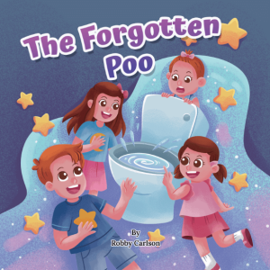 The Forgotten Poo cover - childrens book illustration