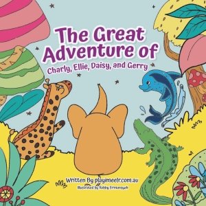 The Great Adventure Of Charlie, Ellie, Daisy And Gerry cover - childrens book illustrator