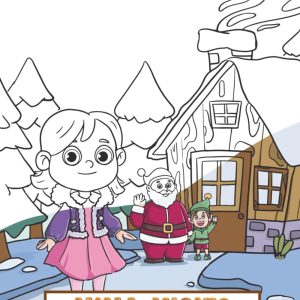 Nina visits Santa Claus: Paint your story (Paint your story-english)