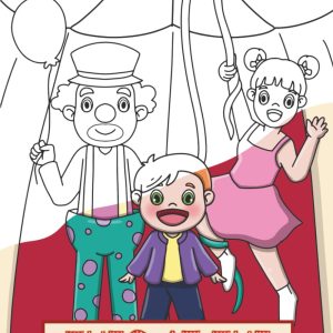 Theo at the circus: Paint your story (Paint your story-english)