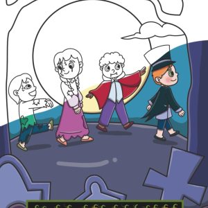 Theo celebrates Halloween: Paint your story (Paint your story-english)